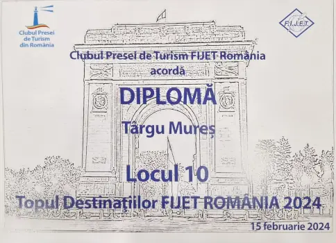 Târgu Mureș este o destinație top în România