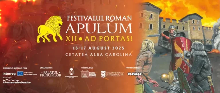 Festivalul Roman Apulum 2025: Istorie Vie la Alba Iulia