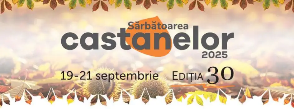 Program Sărbătoarea Castanelor 2025 – Baia Mare, ediția XXX