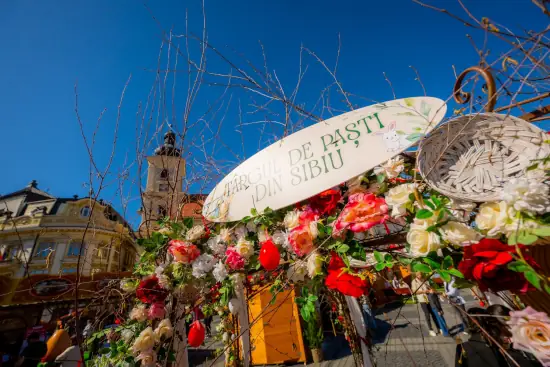 Târgul de Paști din Sibiu 2026 în Piața Mare