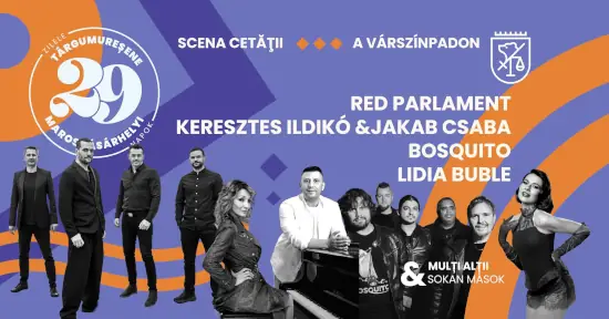 Concerte Cetatea Medievală Târgu Mureș 2026 – program complet