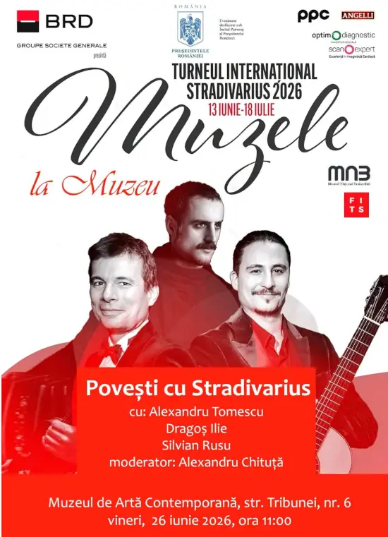 Povești cu Stradivarius la Sibiu 2026 – Alexandru Tomescu...